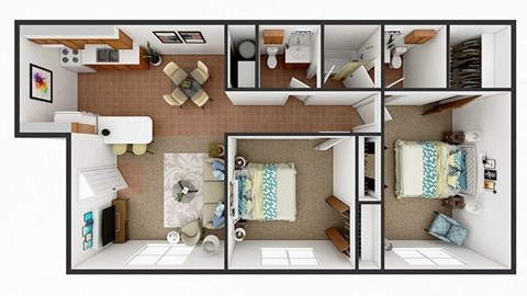 The Sterling at Lillian Crossroads B1 Floor Plan